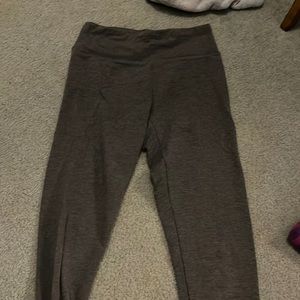 Grey cotton arie leggings